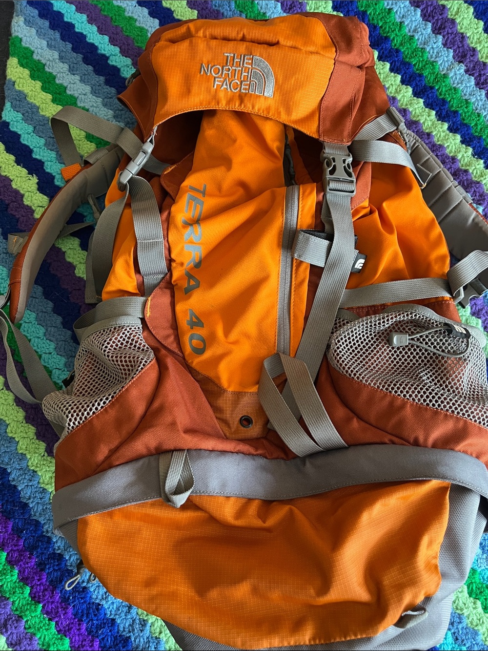 The North Face Terra 40 Backpack - Orange